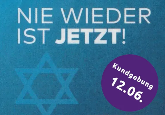 Aufruf zur Kundgebung: Gemeinsam für jüdisches Leben und gegen Antisemitismus auf dem Campus!