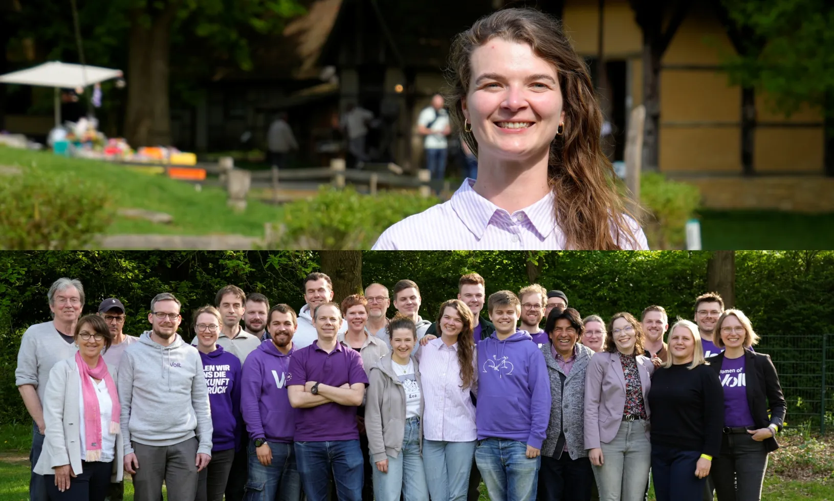 Volt Münster wählt Maren Berkenheide zur OB Kandidatin
